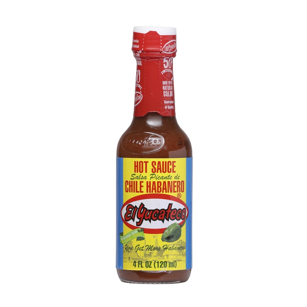 El Yucateco Red Hot Sauce - 4 oz.