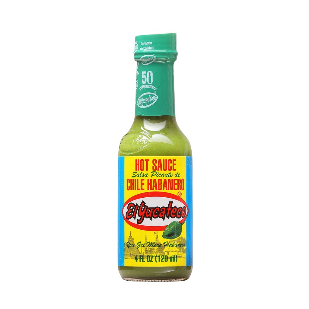 El Yucateco Green Chile Habanero Hot Sauce - 4 oz.