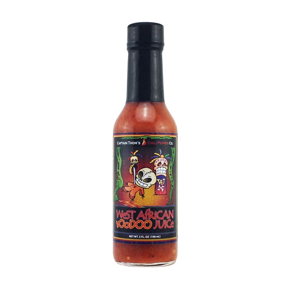 Captain Thom's West African VooDoo Juice Hot Sauce 