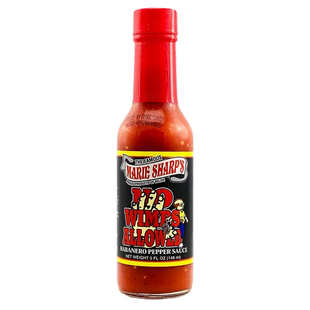 Marie Sharp's "No Wimps Allowed" Habanero Pepper Sauce