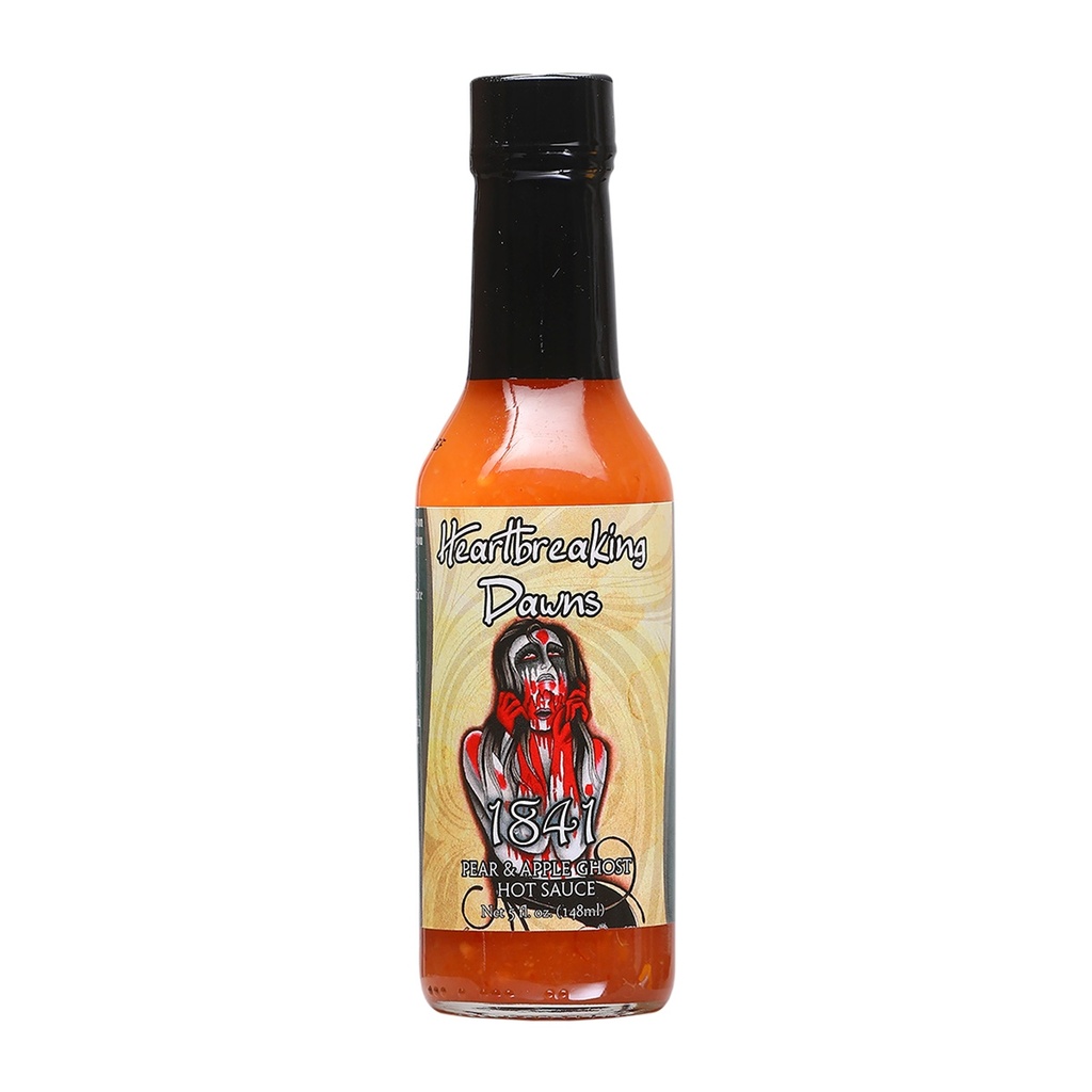Heartbreaking Dawn's 1841 Ghost Pepper Hot Sauce
