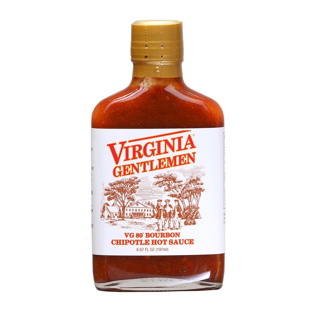 Virginia Gentlemen VG 80° Bourbon Chipotle Hot Sauce
