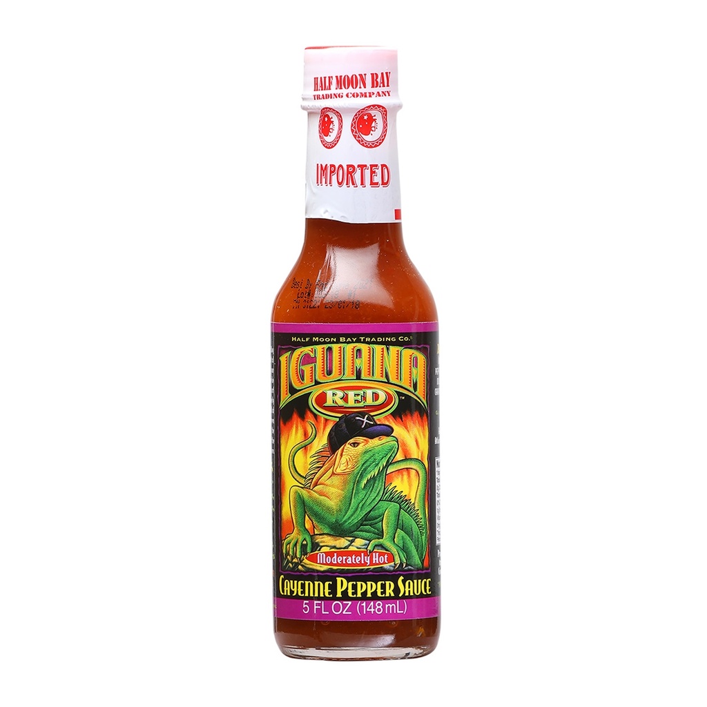 Iguana Red Cayenne Pepper Sauce 5 oz.