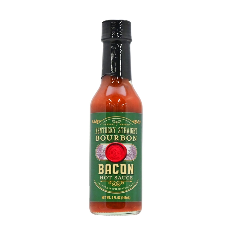 Kentucky Straight Bourbon Bacon Jalapeno Hot Sauce