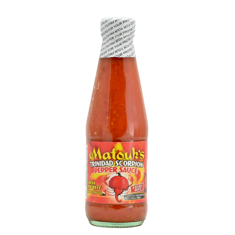 Matouk's Trinidad Scorpion "Fiery Hot" Pepper Sauce