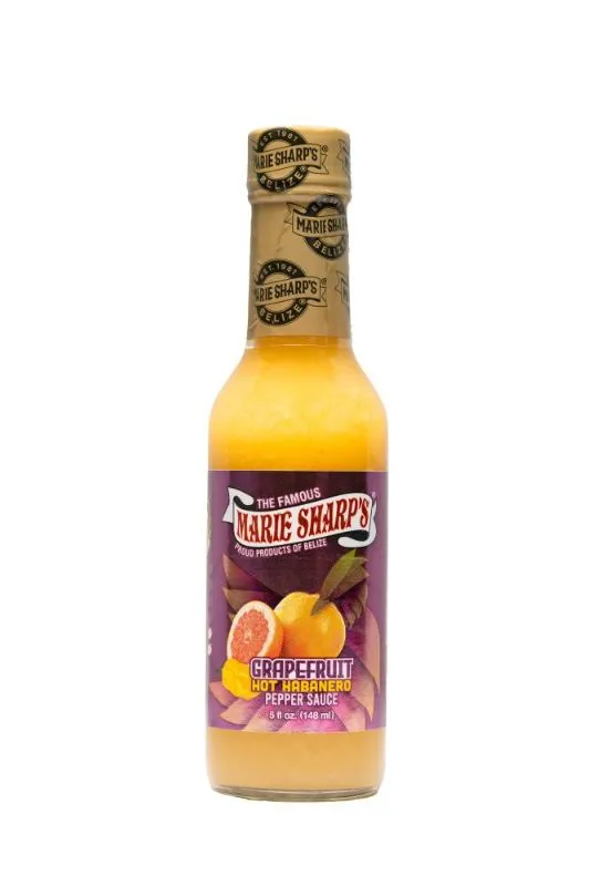 Marie Sharp's Grapefruit Hot Habanero Pepper Sauce