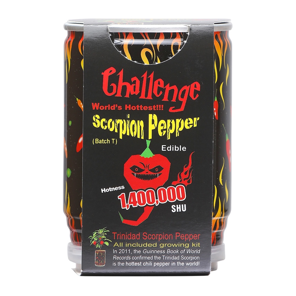 Magic Plant Challenge Scorpion Pepper Growing Kit