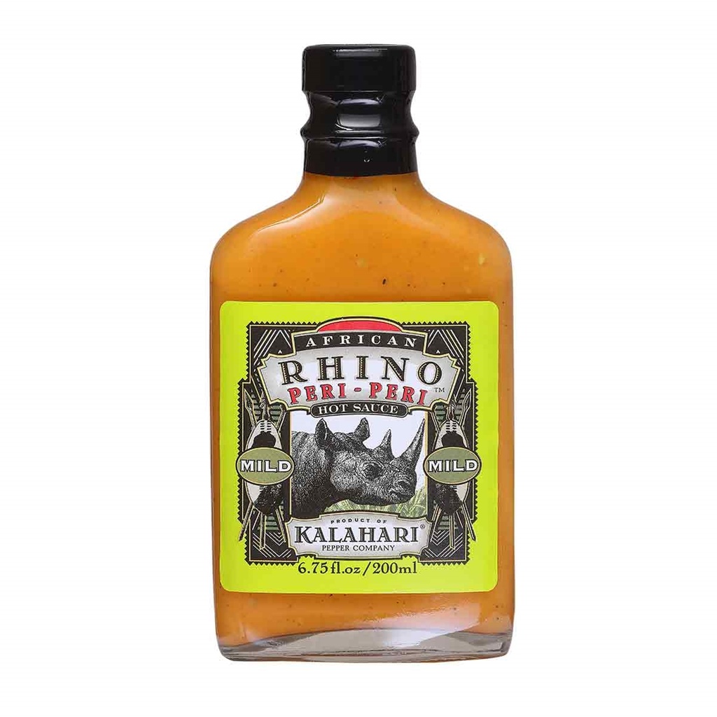 African Rhino Mild Peri-Peri Hot Sauce