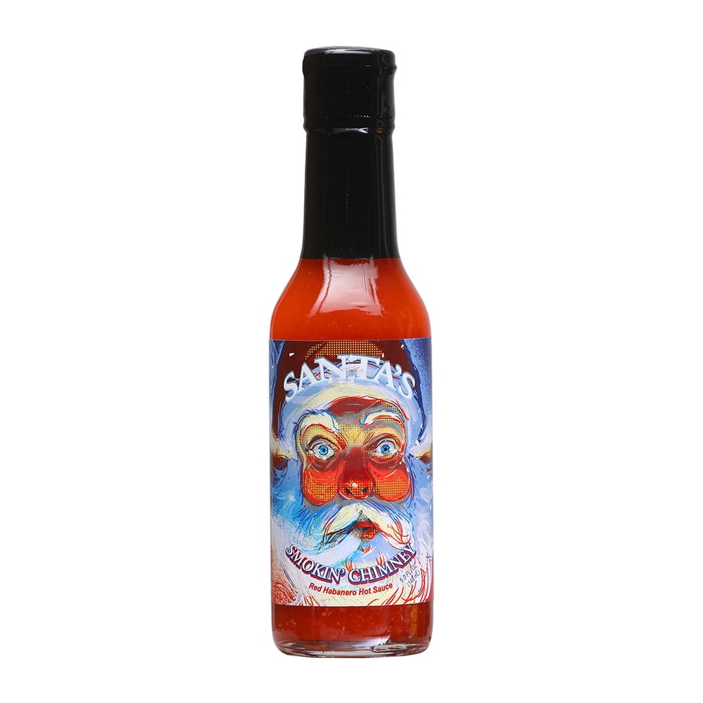 Santa's Smokin' Chimney Red Habanero Hot Sauce