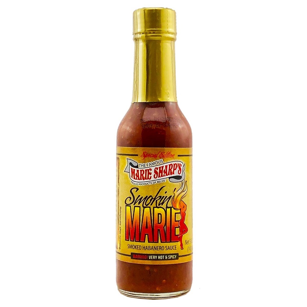 Marie Sharp's "Smokin' Marie" Smoked Habanero Pepper Sauce