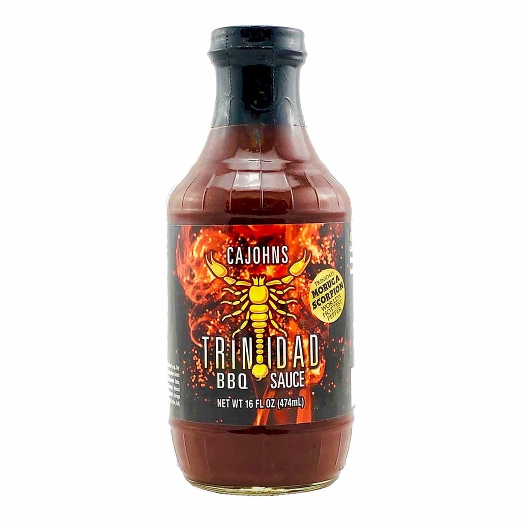CaJohns Trinidad Scorpion BBQ Sauce