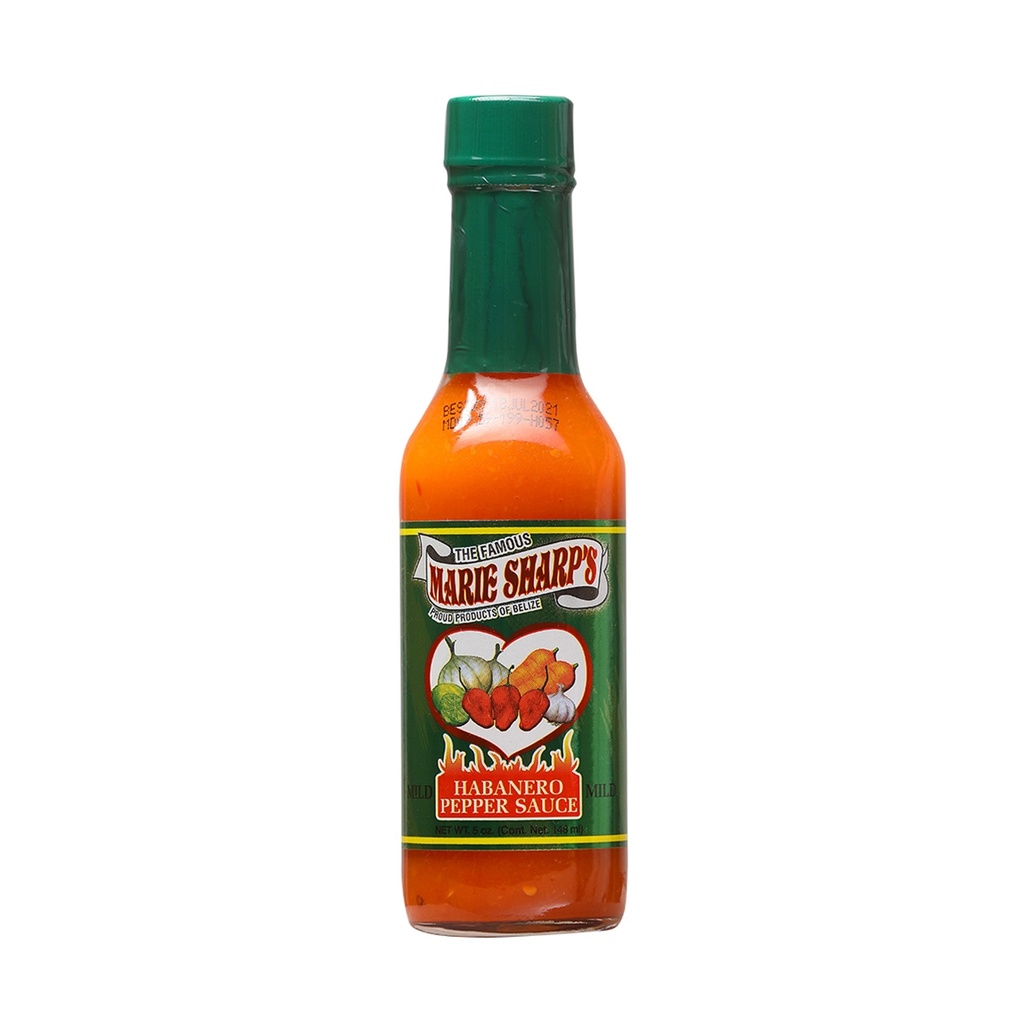 Marie Sharp's "Mild" Habanero Pepper Sauce 5 oz. 