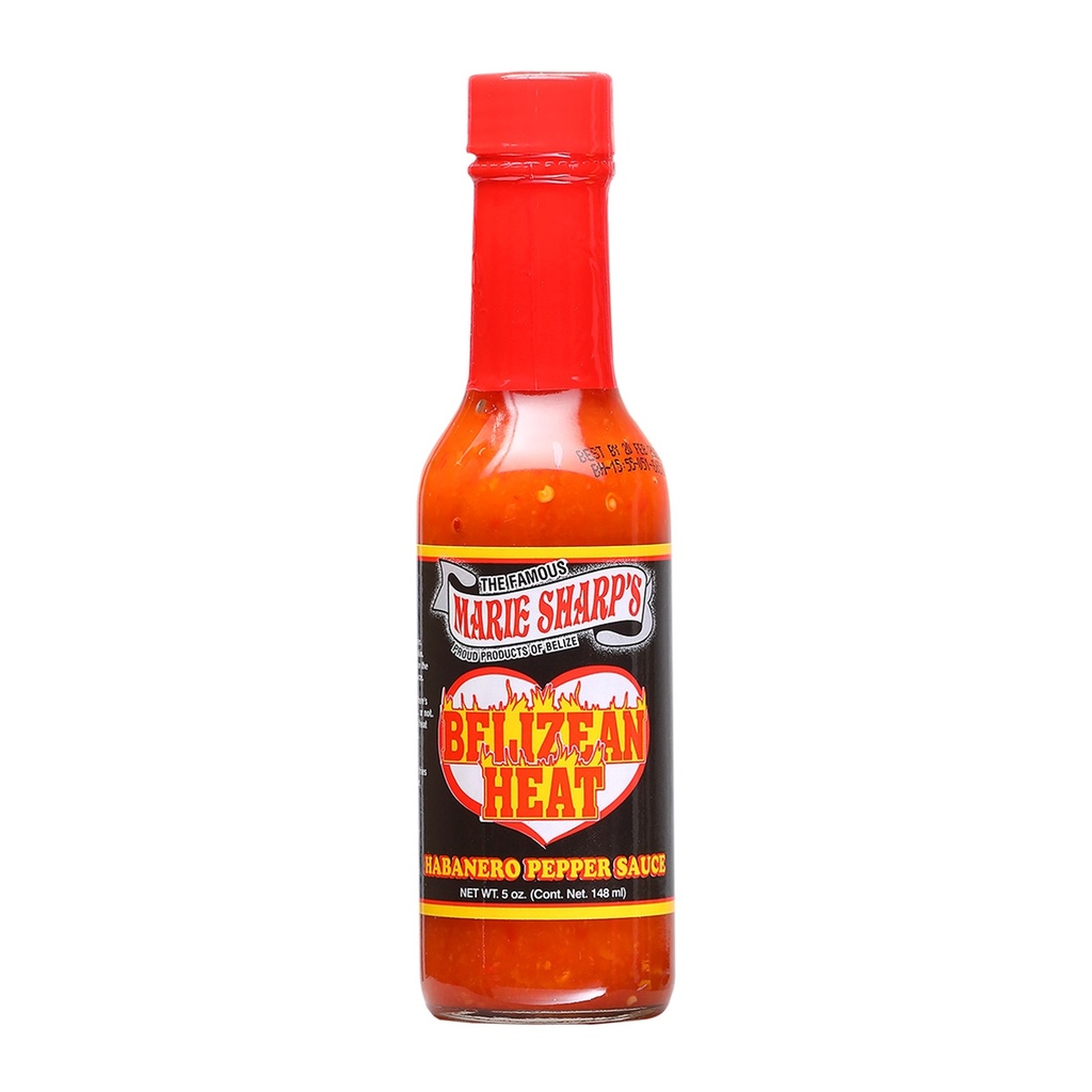 Marie Sharp's Belizean Heat Habanero Hot Sauce 5 fl.oz.