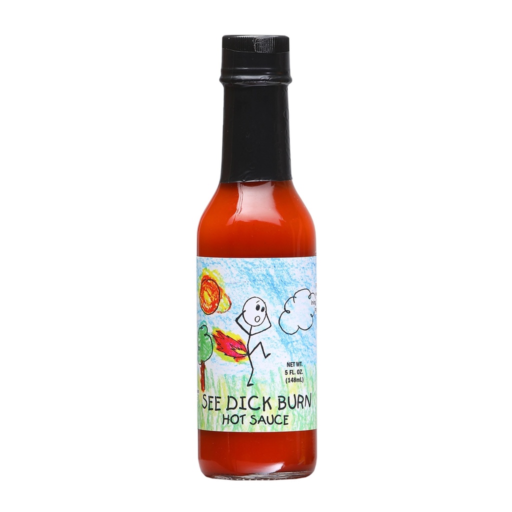 See Dick Burn Hot Sauce