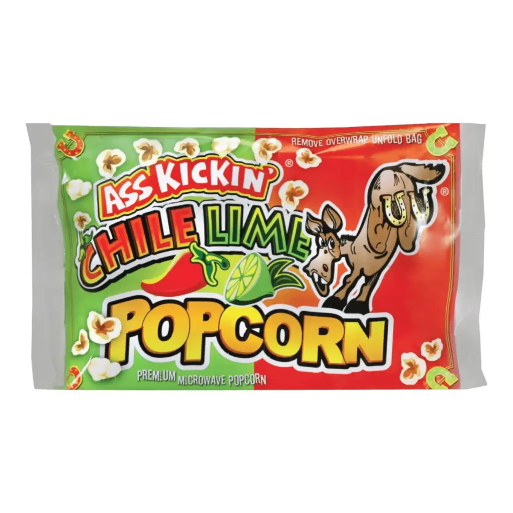 Ass Kickin' Chili Lime Microwave Popcorn