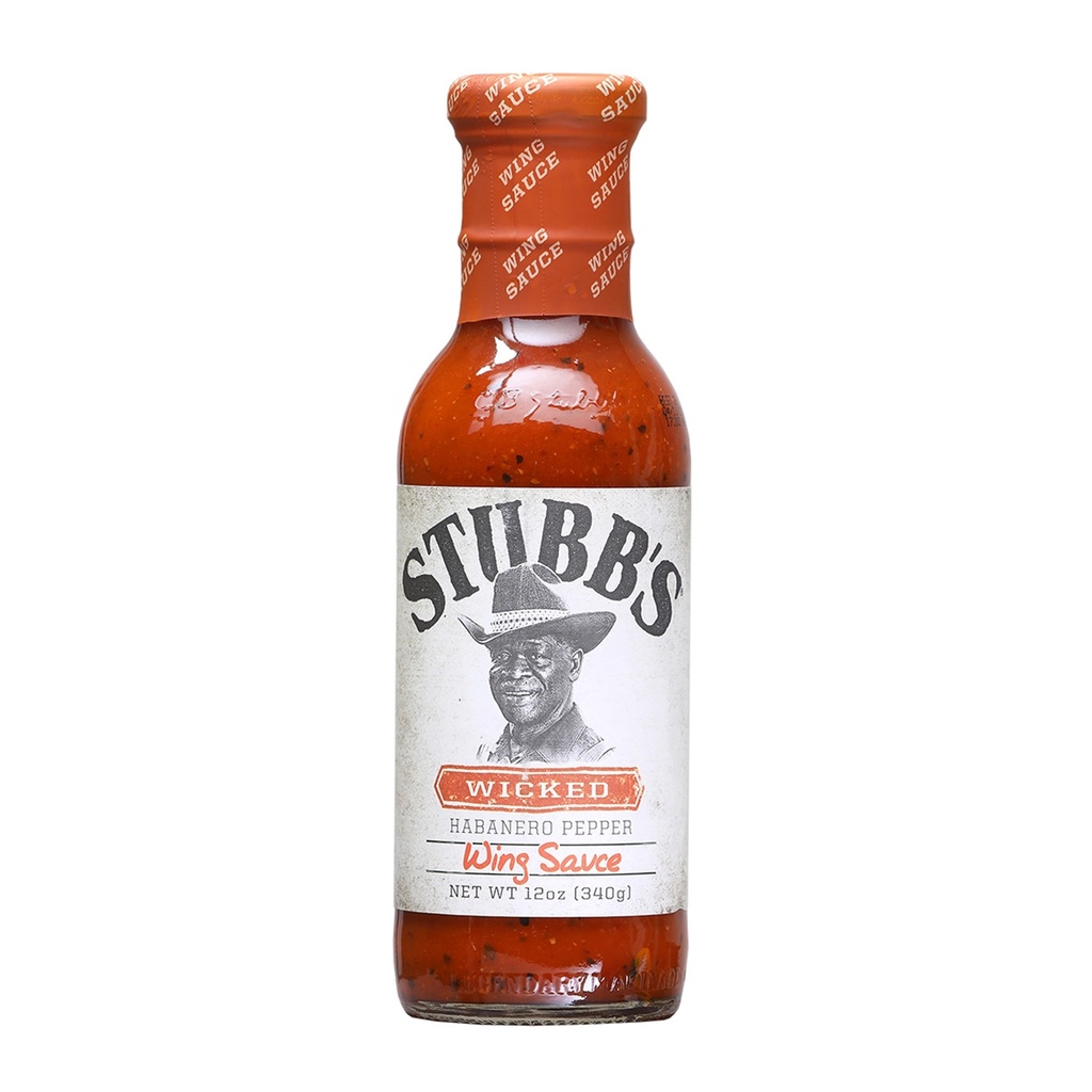 DISCONTINUED: Stubb's Wicked Habanero Pepper Wing Sauce