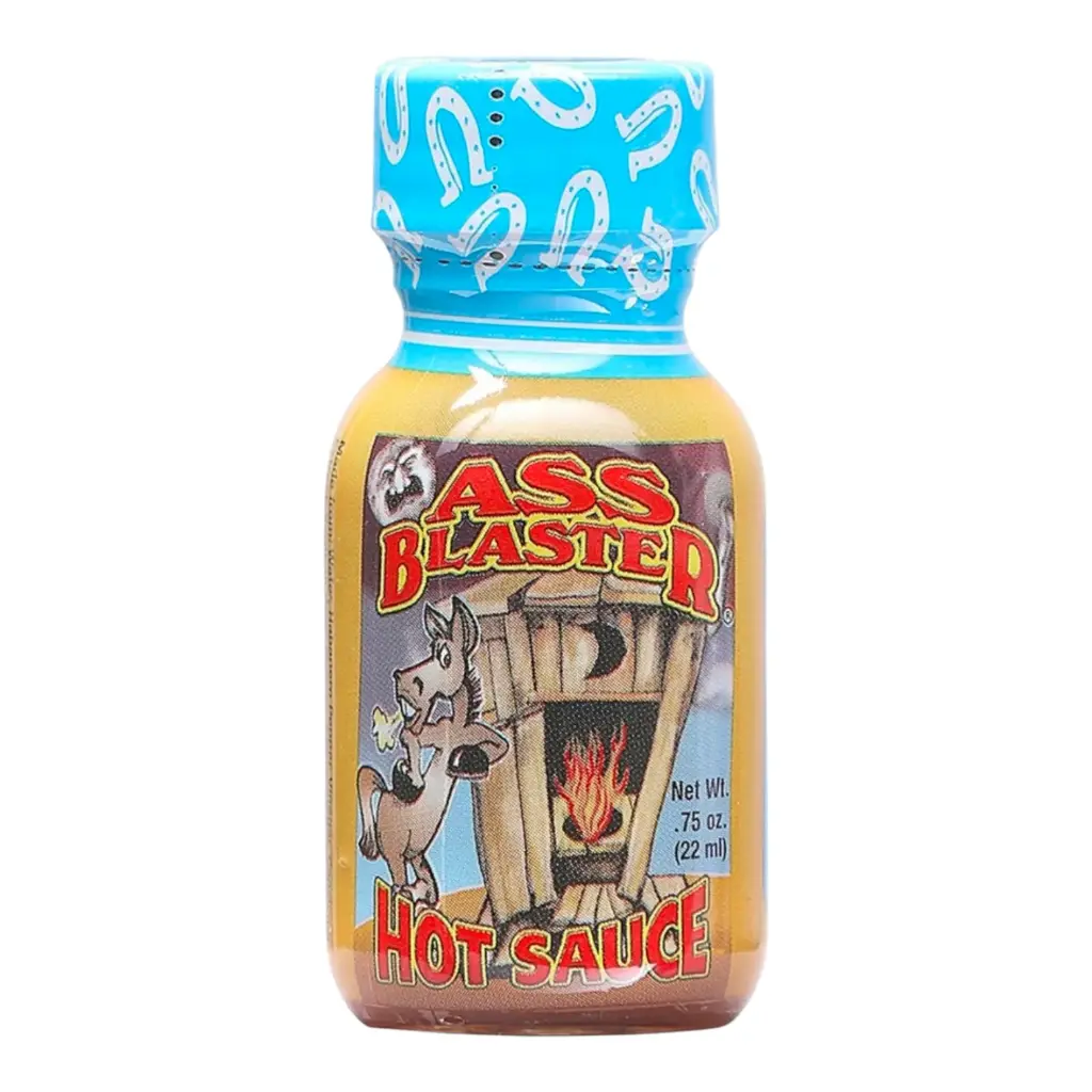 Ass Blaster Hot Sauce – Mini Travel Size 3/4 oz.