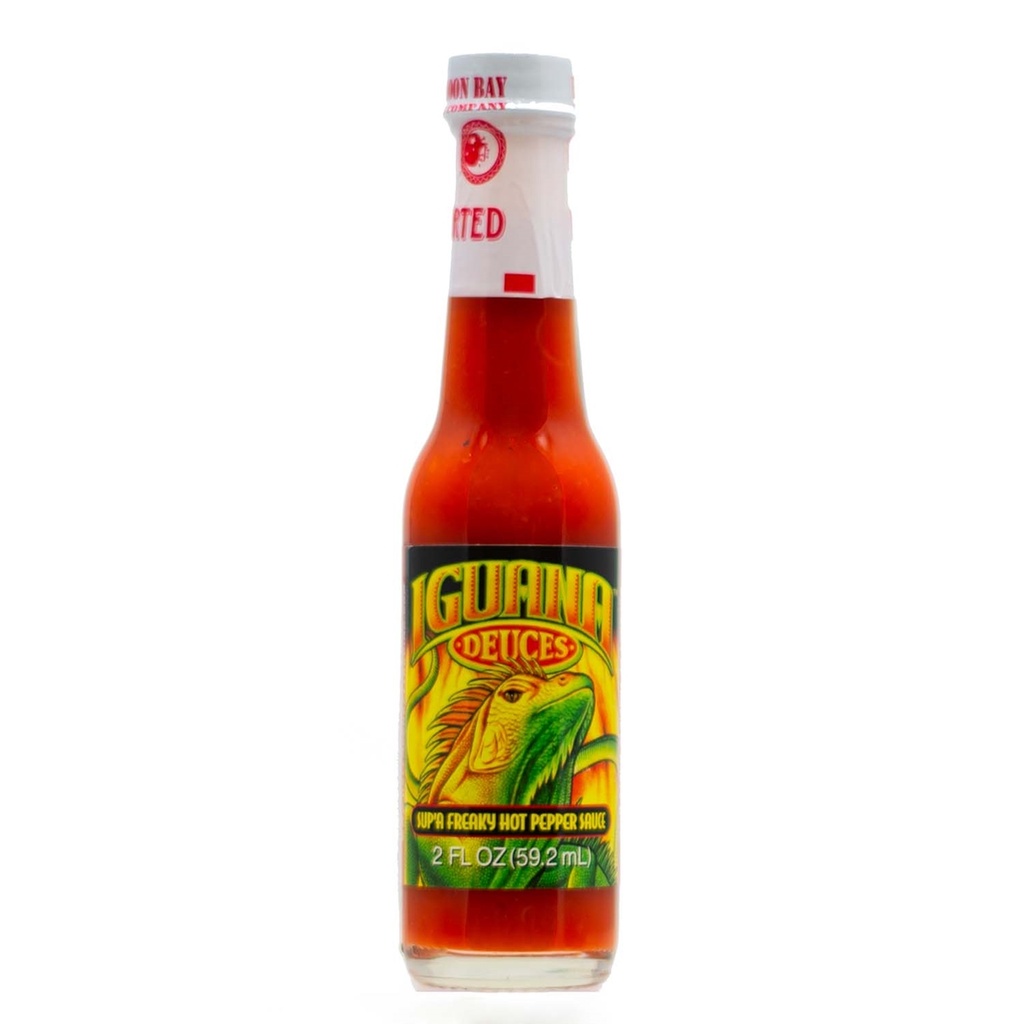 Iguana En Fuego Ultra Hot Pepper Sauce Deuce 2oz