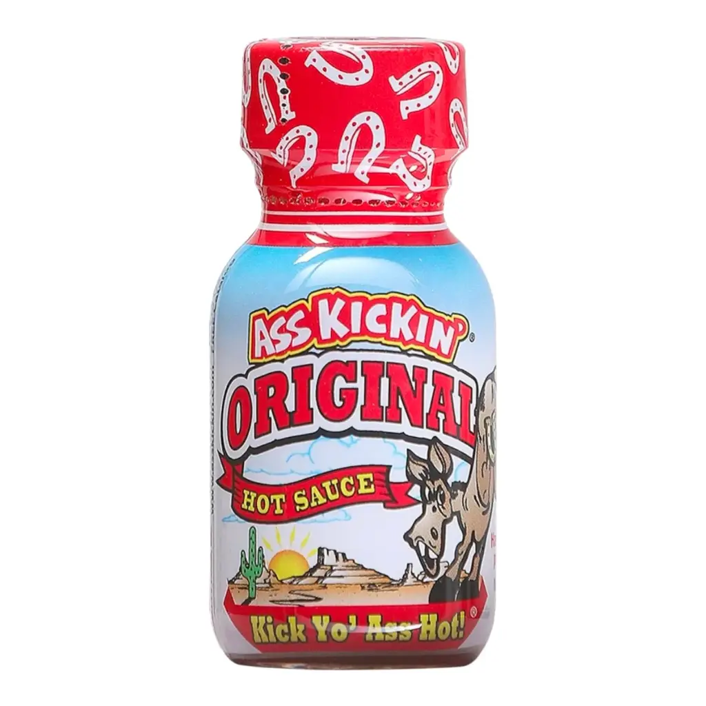 Ass Kickin' Original Hot Sauce - Mini Travel Size 3/4 oz.