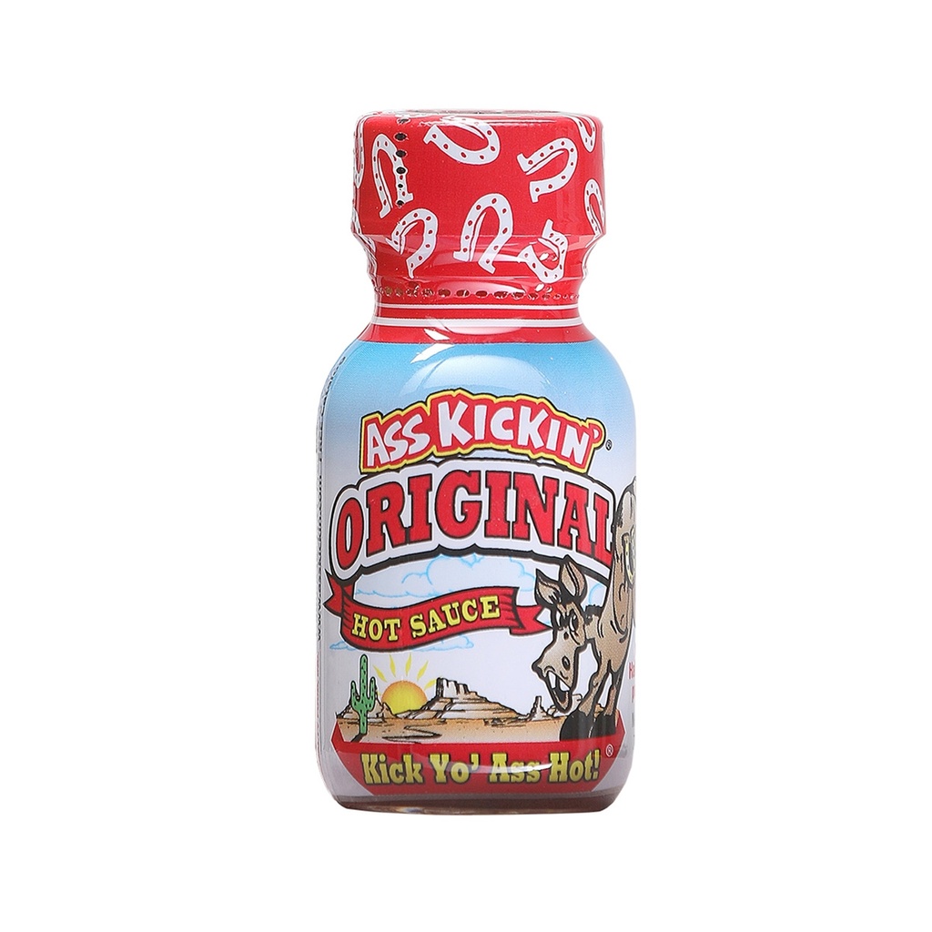 Ass Kickin' Original Hot Sauce - Mini Travel Size 3/4 oz.