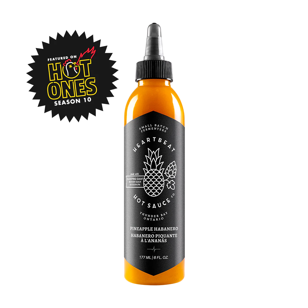 Heartbeat Hot Sauce Co. Pineapple Habanero Hot Sauce
