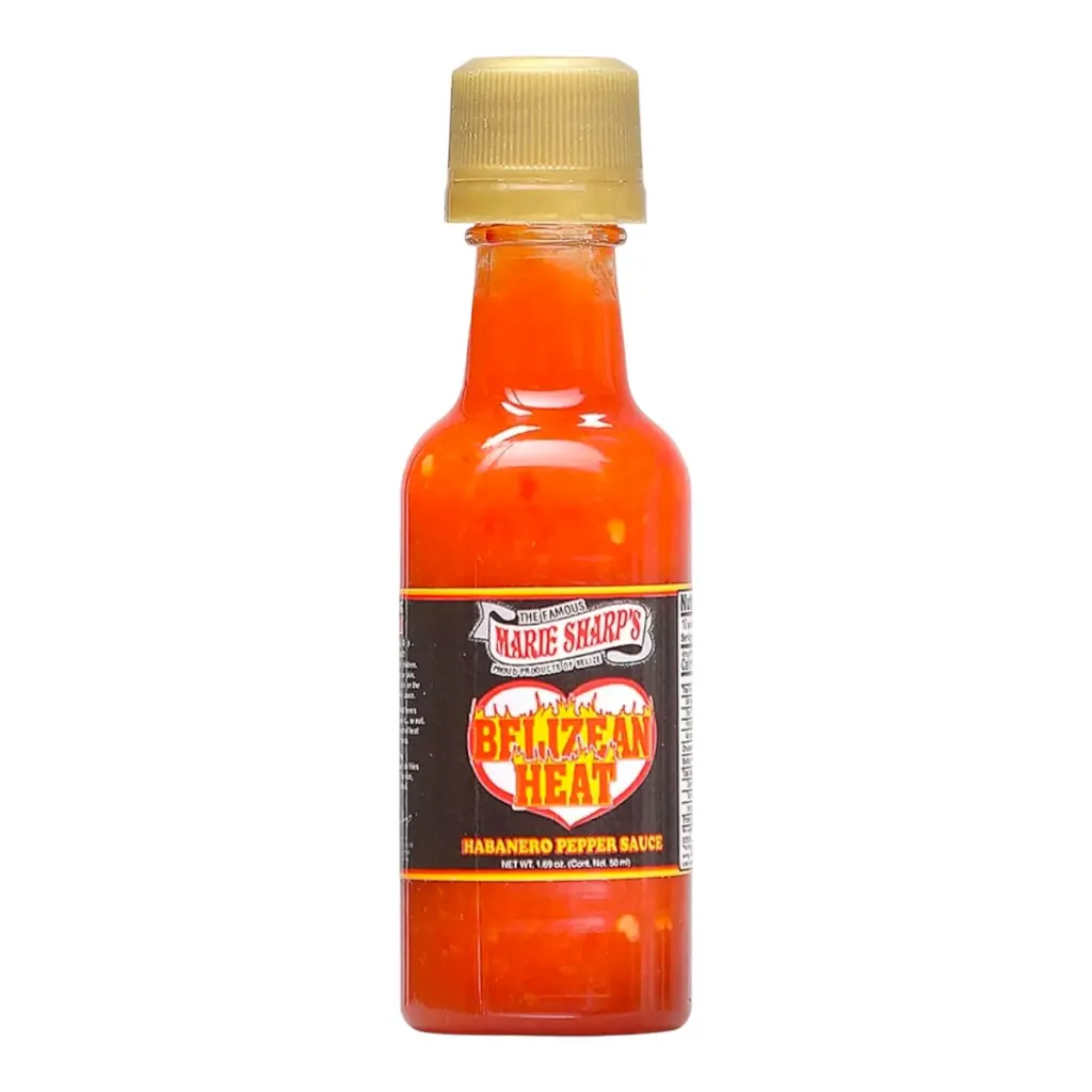 Marie Sharp's "Belizean Heat" Habanero Pepper Sauce Mini 1.69 oz. 