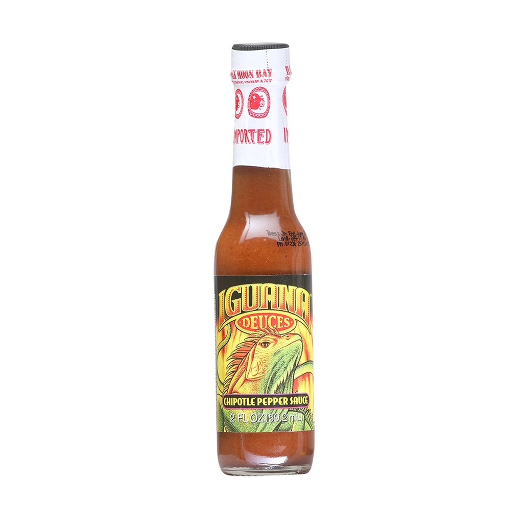 Smoky Iguana Chipotle Hot Sauce Deuce 2oz