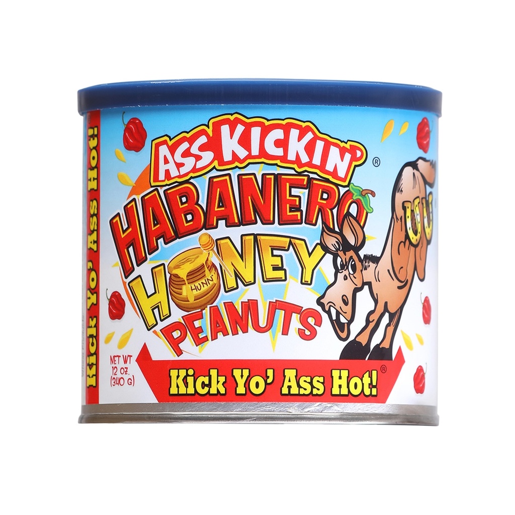 Ass Kickin’ Habanero Honey Peanuts