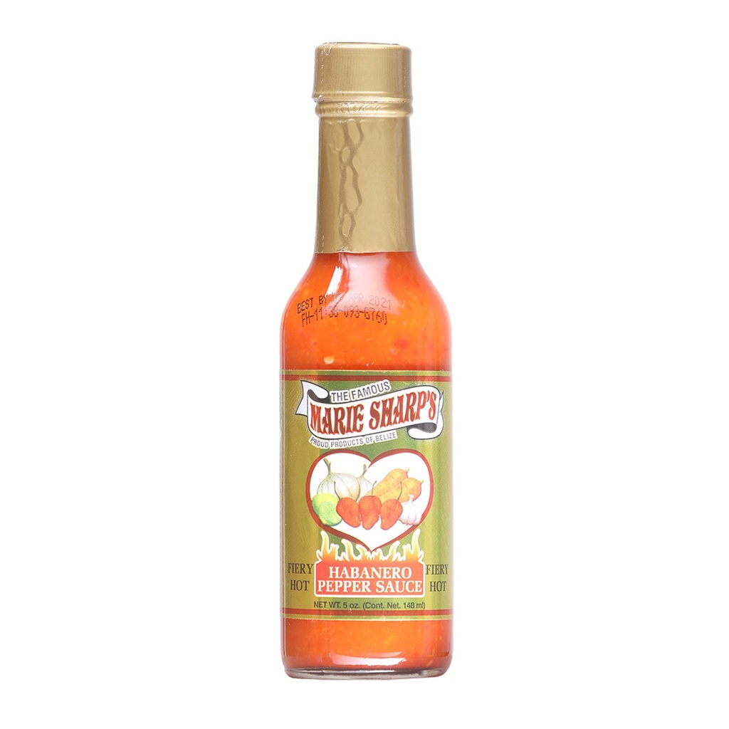 Marie Sharp's Fiery Hot Habanero Hot Sauce 5 fl.oz.