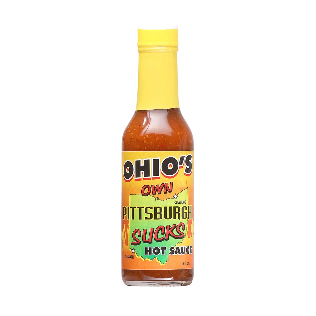 Tahiti Joe's Ohio's Own "Pittsburgh Sucks" Hot Sauce