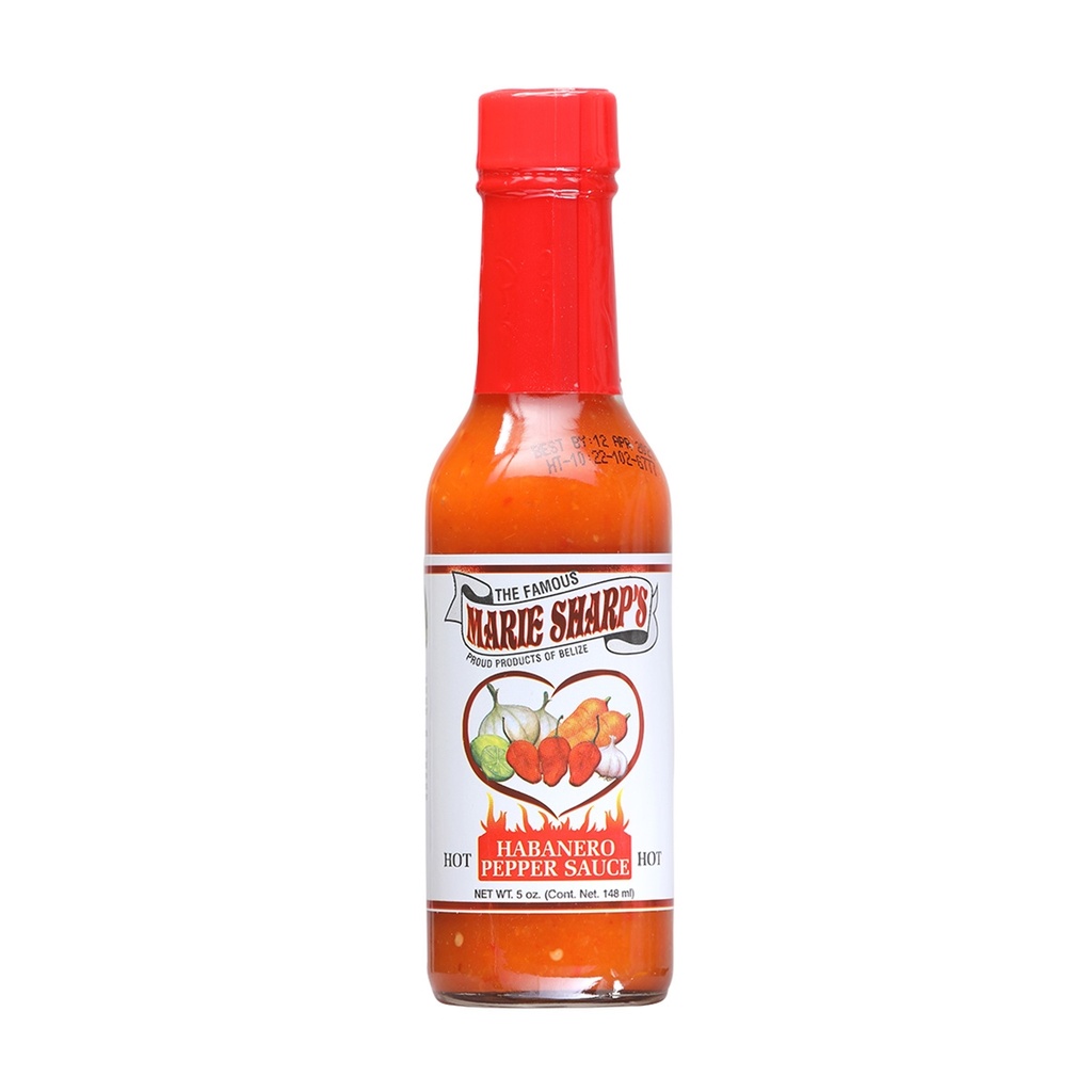 Marie Sharp's "Hot" Habanero Pepper Sauce 5 oz.