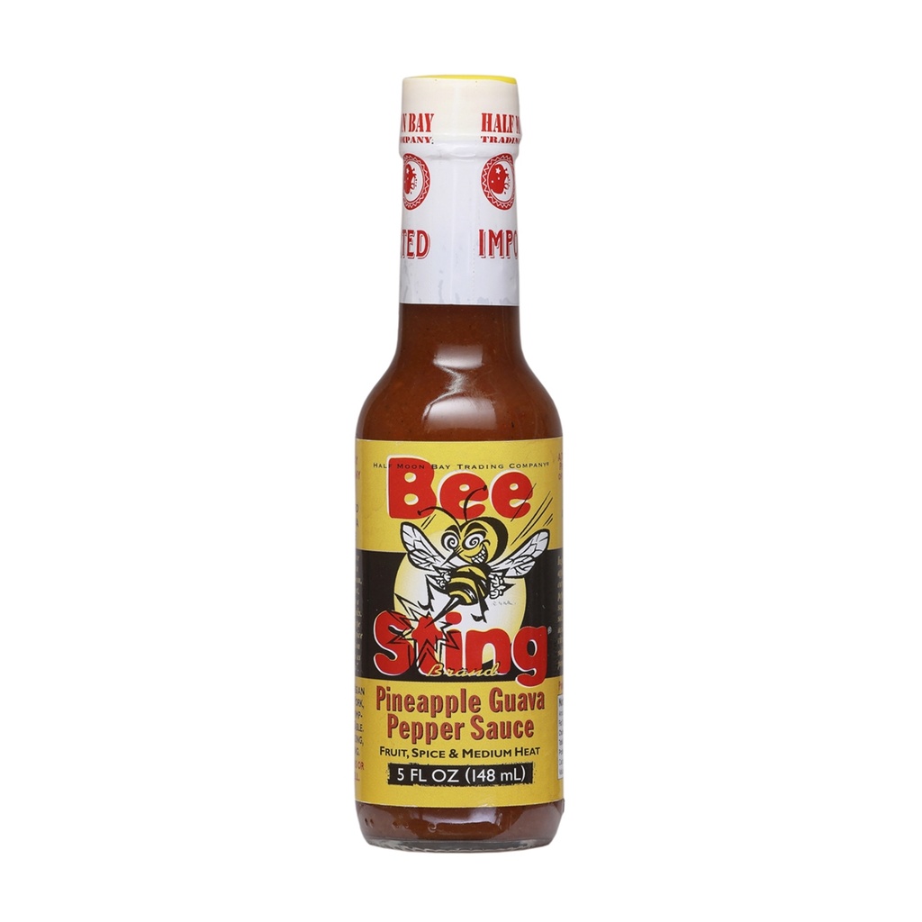 Bee Sting Pineapple Guava Pepper Sauce 5 oz. 