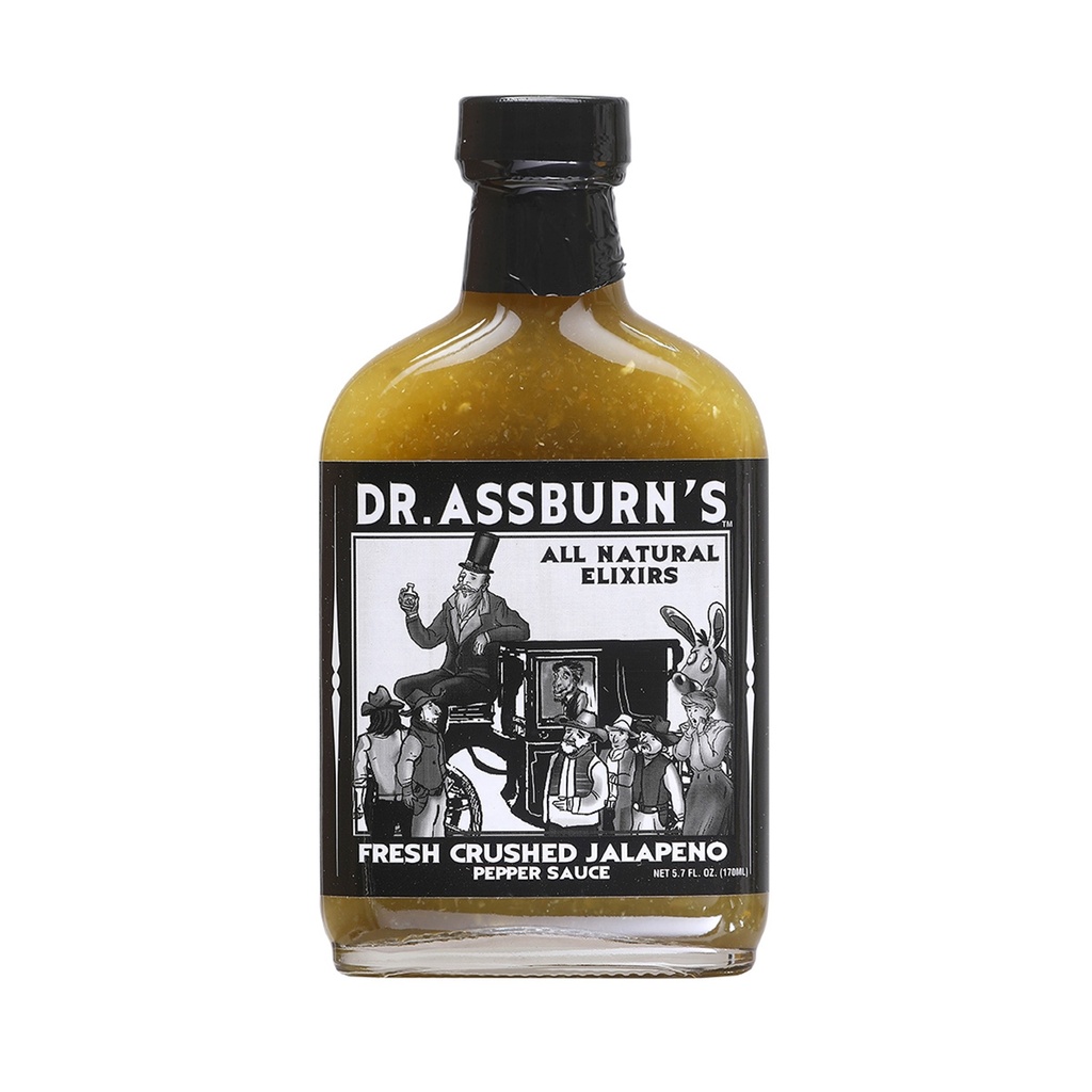 Dr. Assburn's Fresh Crushed Jalapeno Pepper Sauce
