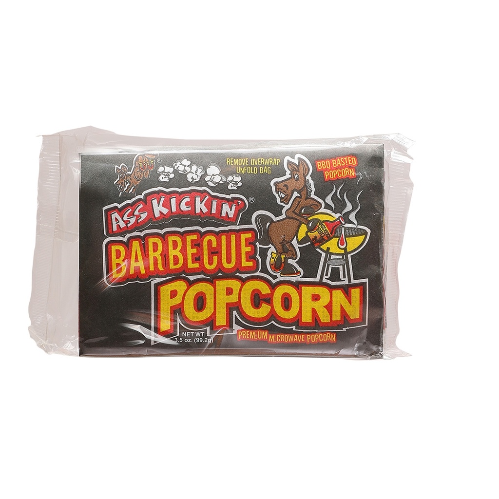 Ass Kickin' Barbecue Microwave Popcorn