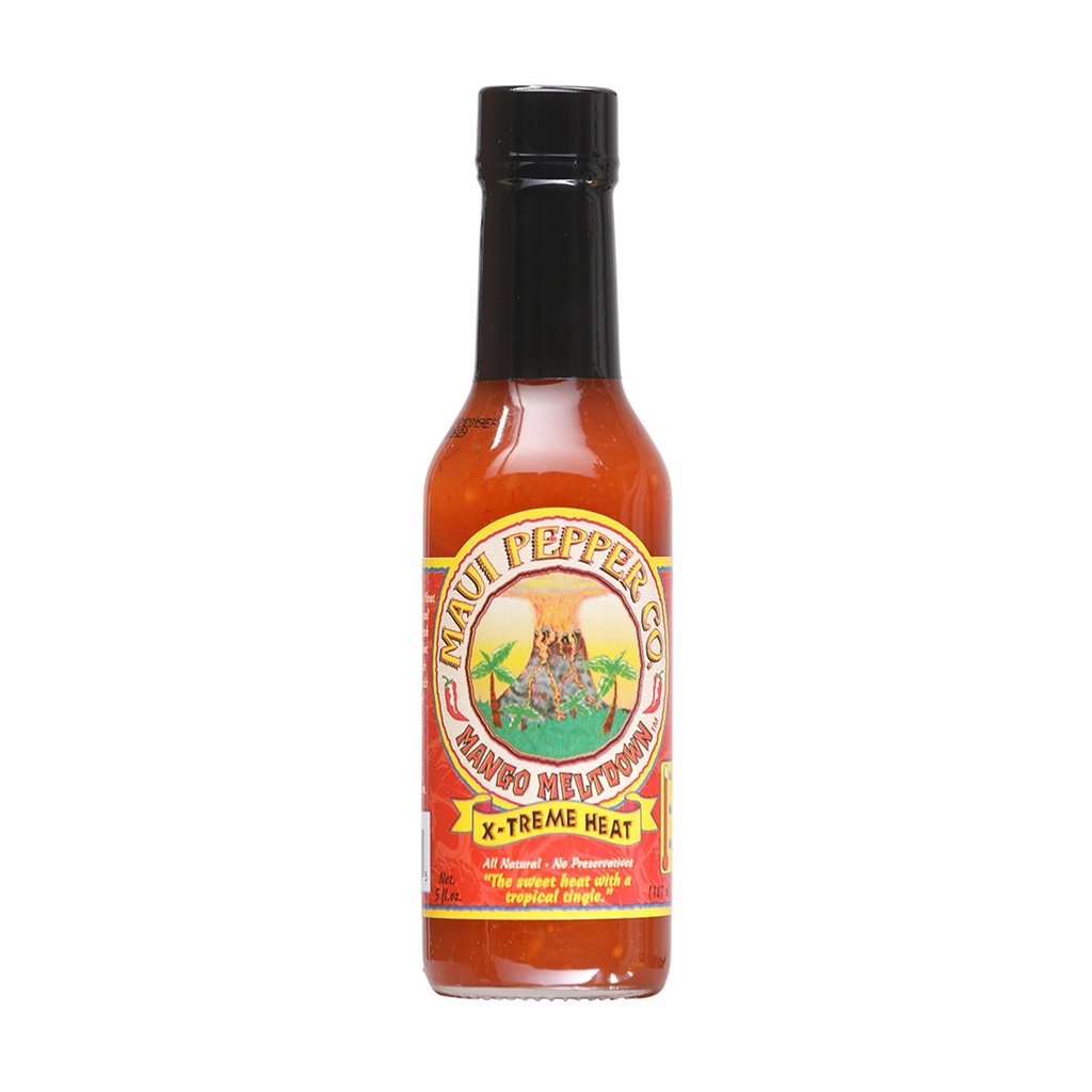 Maui Pepper Co. Mango Meltdown "X-treme Heat" Hot Sauce