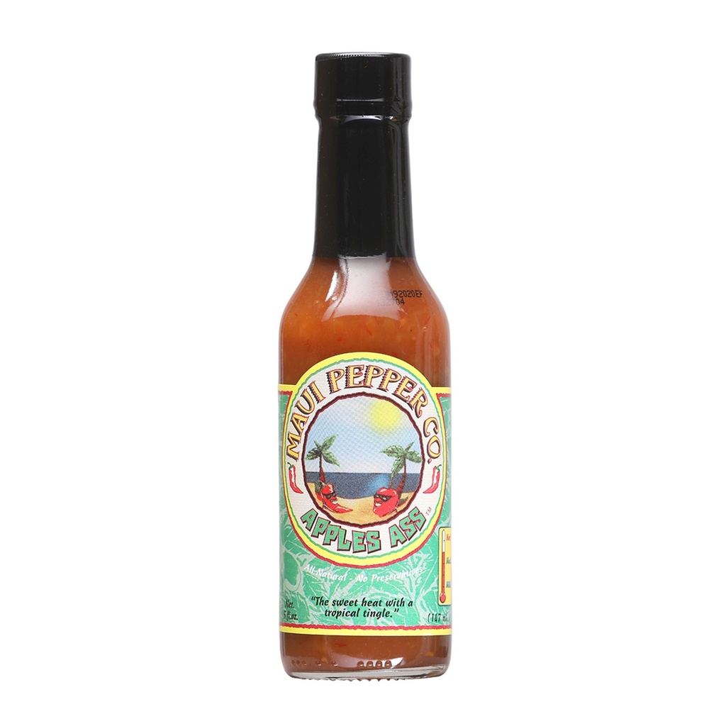 Maui Pepper Co. Apple Sass Hot Sauce