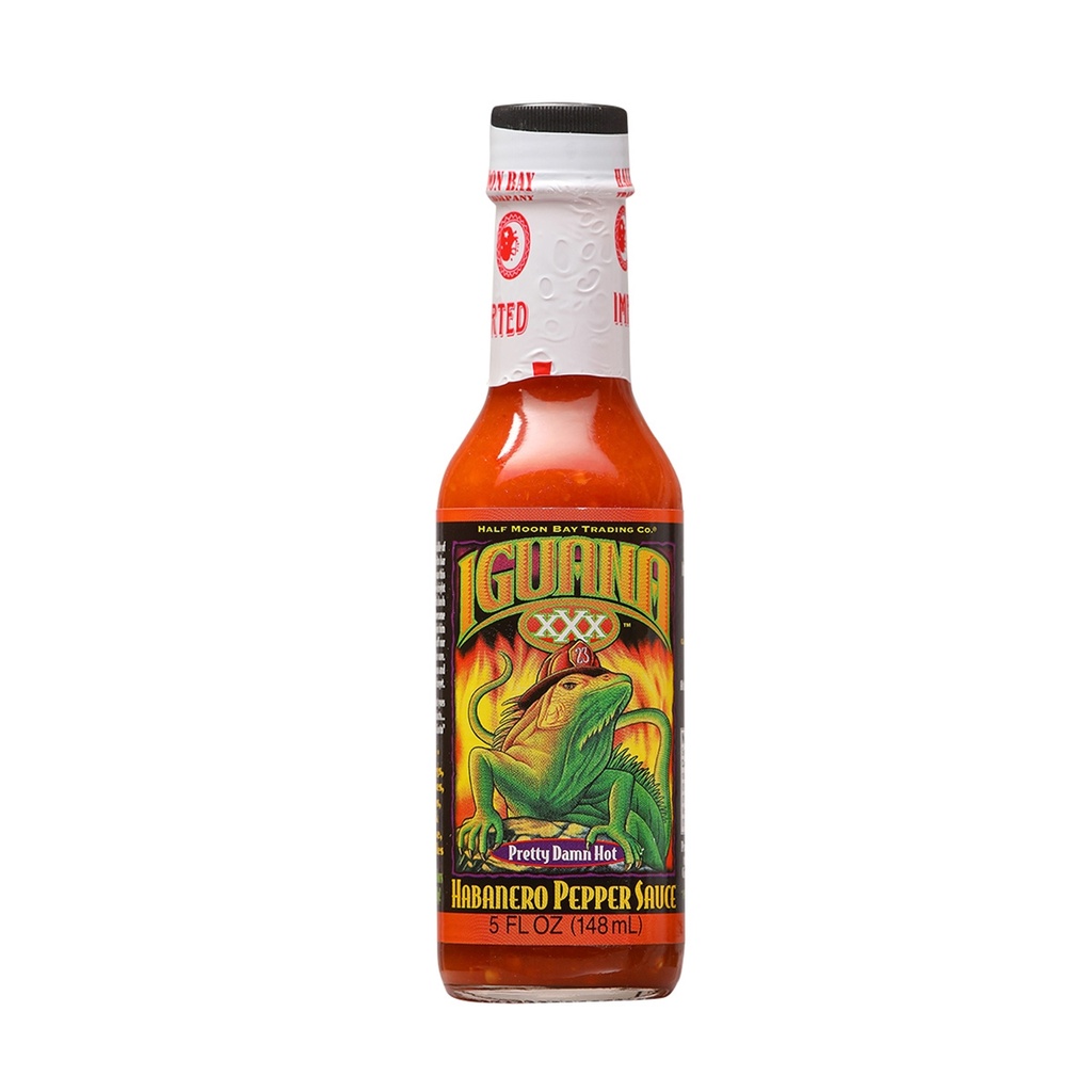 Iguana XXX Habanero Pepper Hot Sauce 5oz