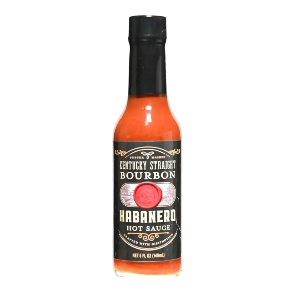 Kentucky Straight Bourbon Habanero Hot Sauce