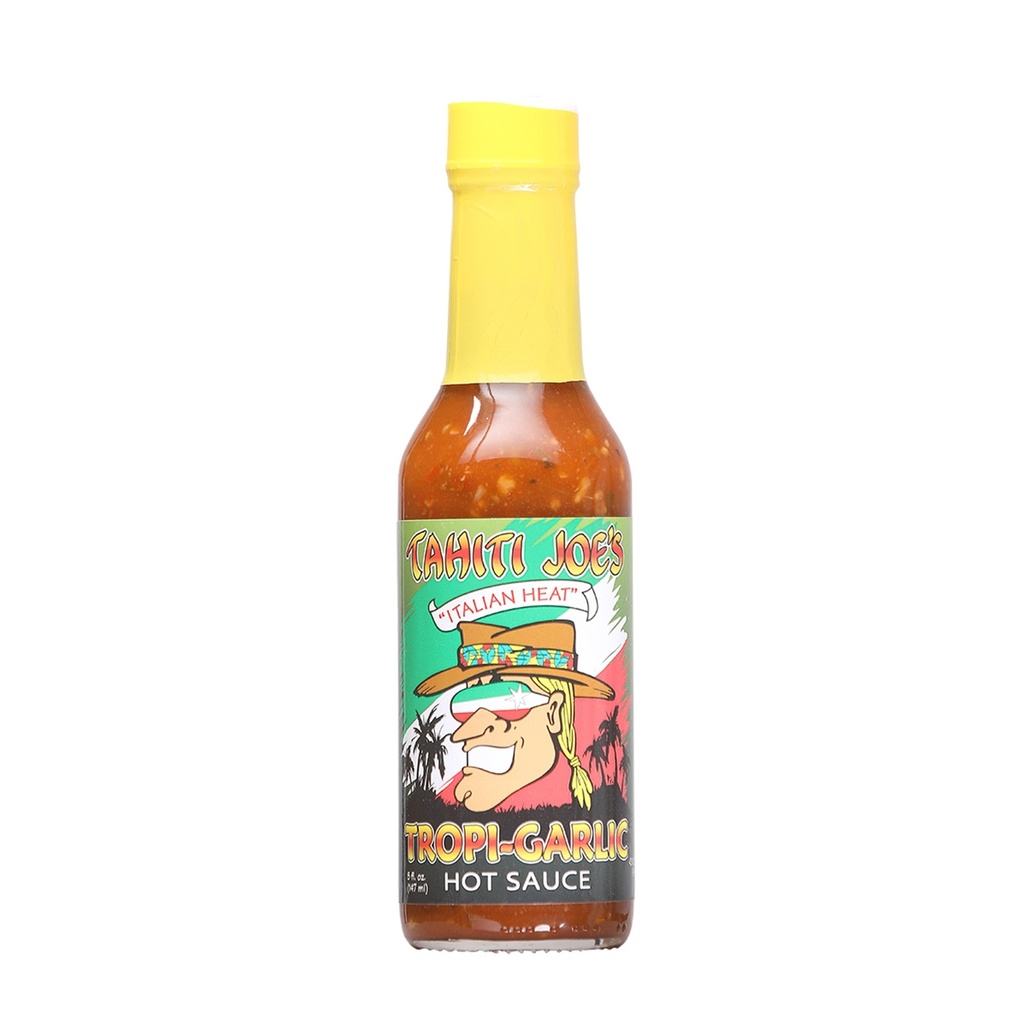 Tahiti Joe's "Italian Heat" Tropi-Garlic Hot Sauce