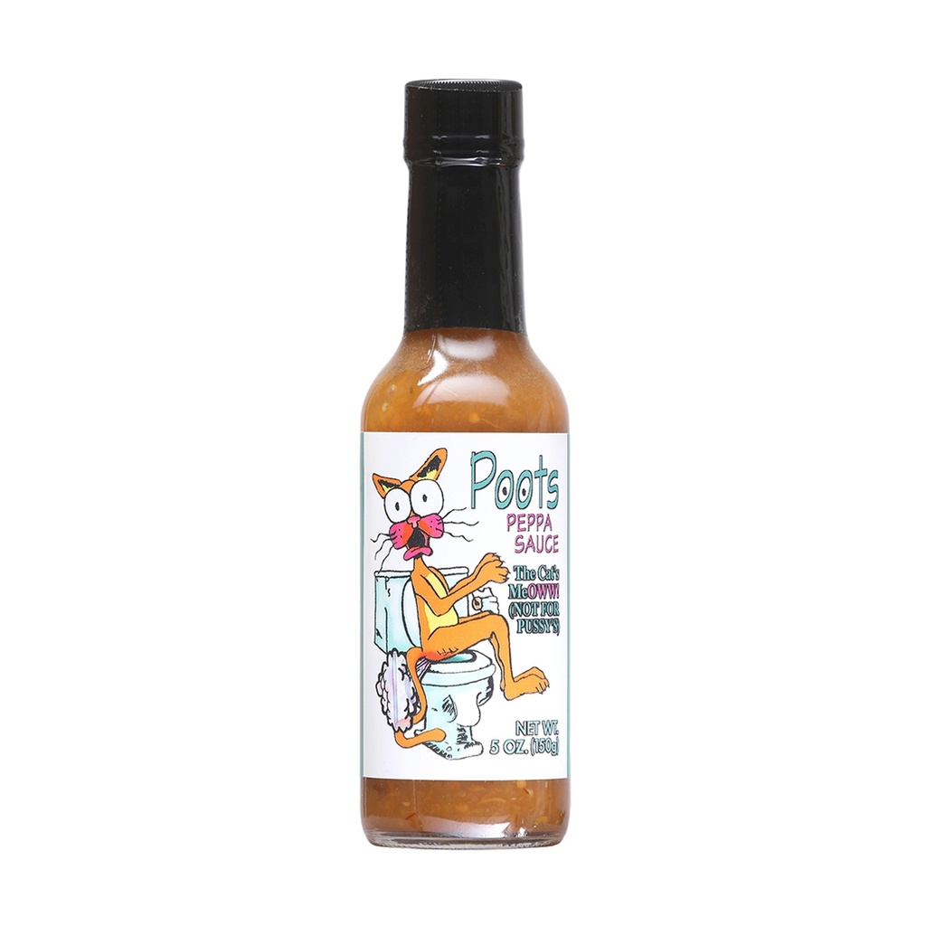 Poots Hot Peppa Sauce - FW4