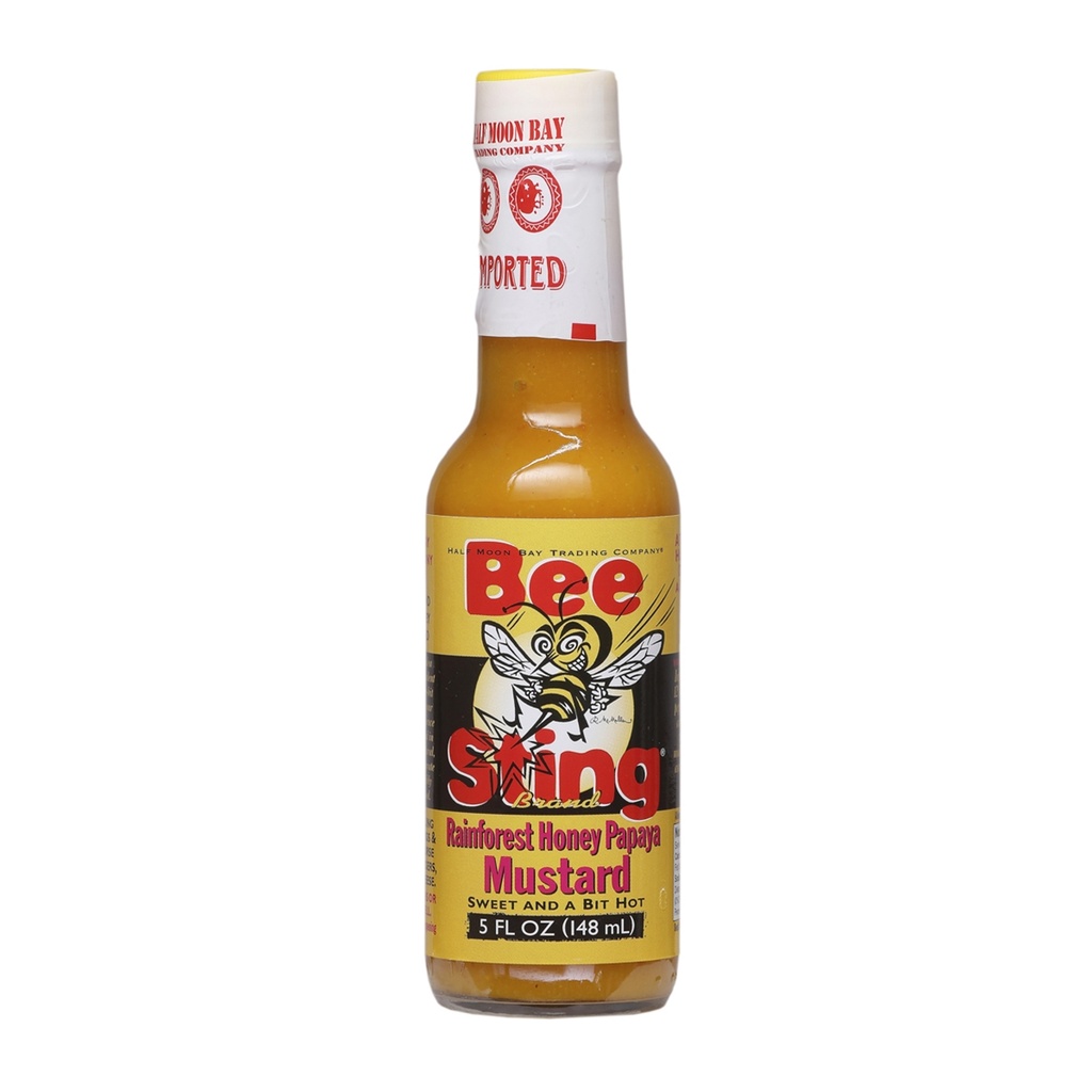 Bee Sting Rainforest Honey Mustard Hot Sauce 5oz