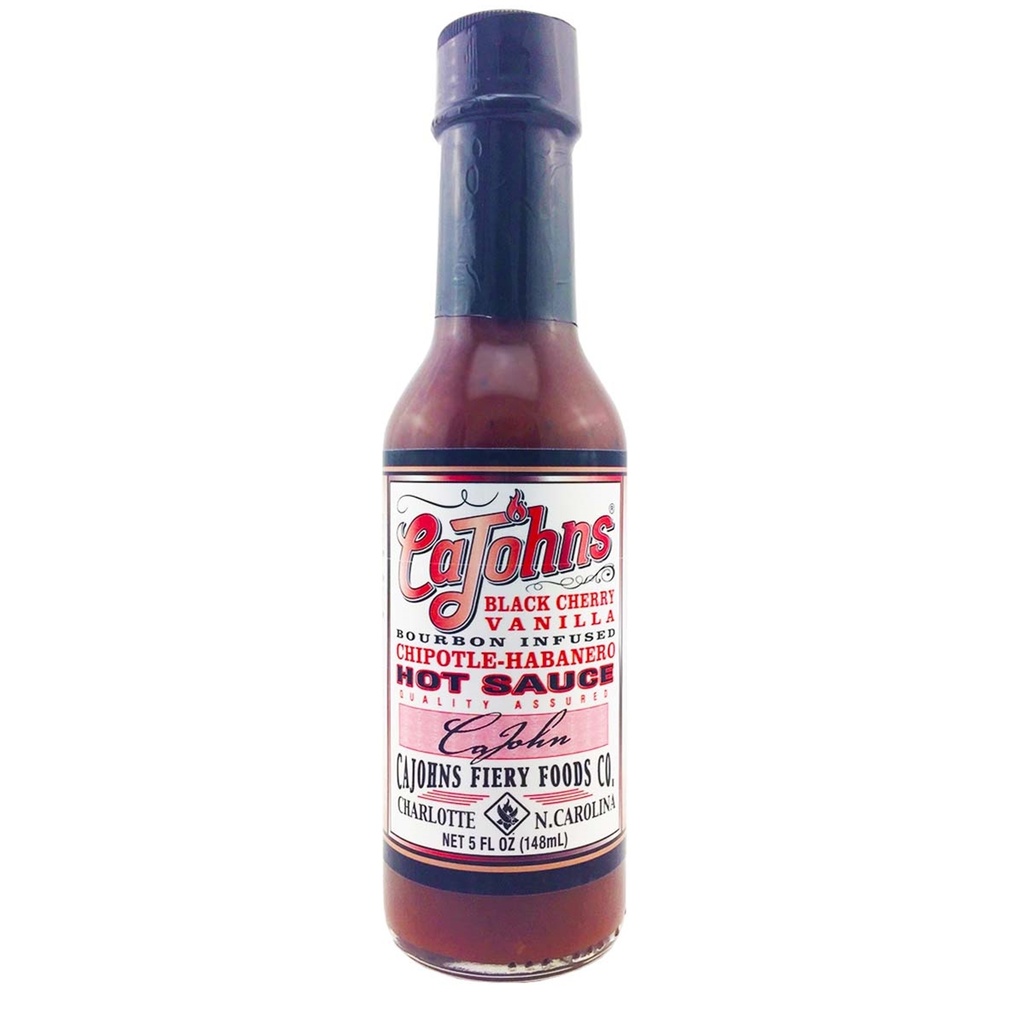 CaJohns Black Cherry Vanilla Hot Sauce