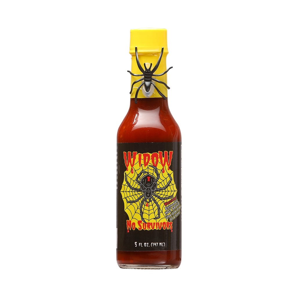 Widow No Survivors Hot Sauce with Spider