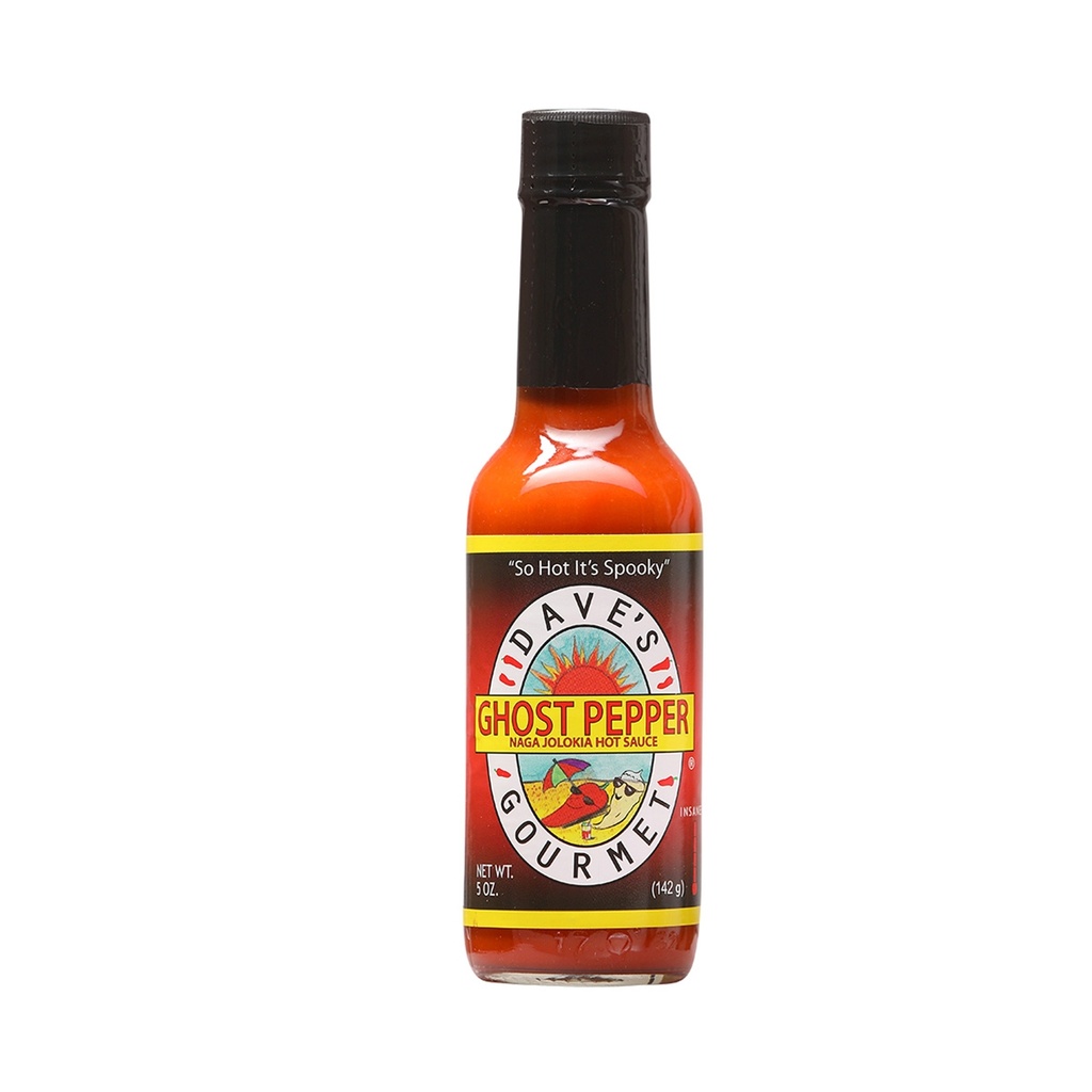 Dave's Gourmet Ghost Pepper Naga Jolokia Hot Sauce