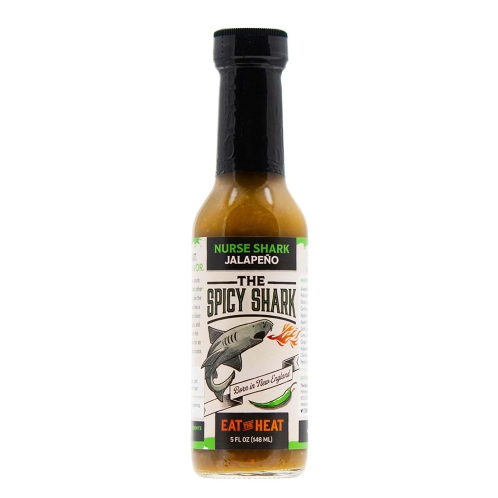 The Spicy Shark Nurse Shark Jalapeno Hot Sauce