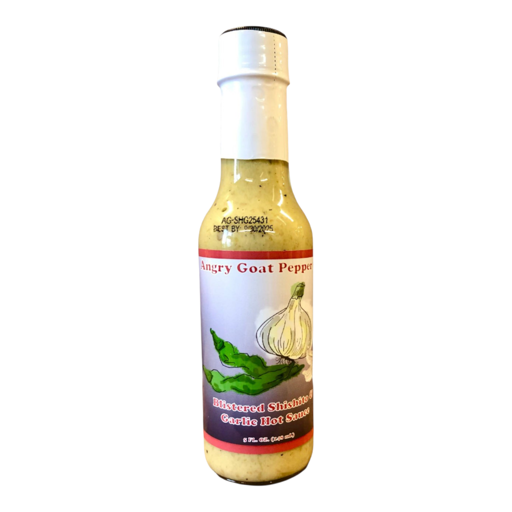 Angry Goat Pepper Co. Blistered Shishito & Garlic Hot Sauce