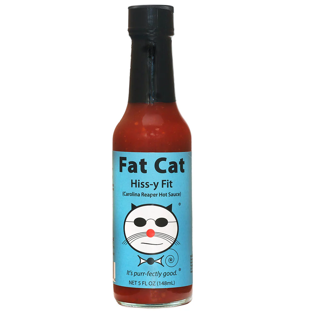 Fat Cat Hiss-y Fit Carolina Reaper Hot Sauce