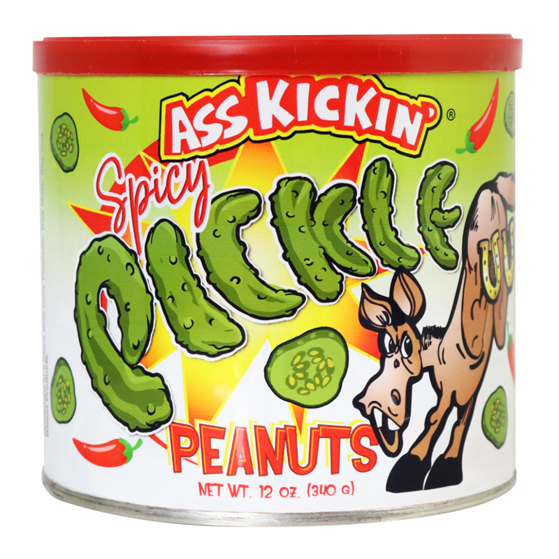 Ass Kickin’ Spicy Pickle Peanuts 