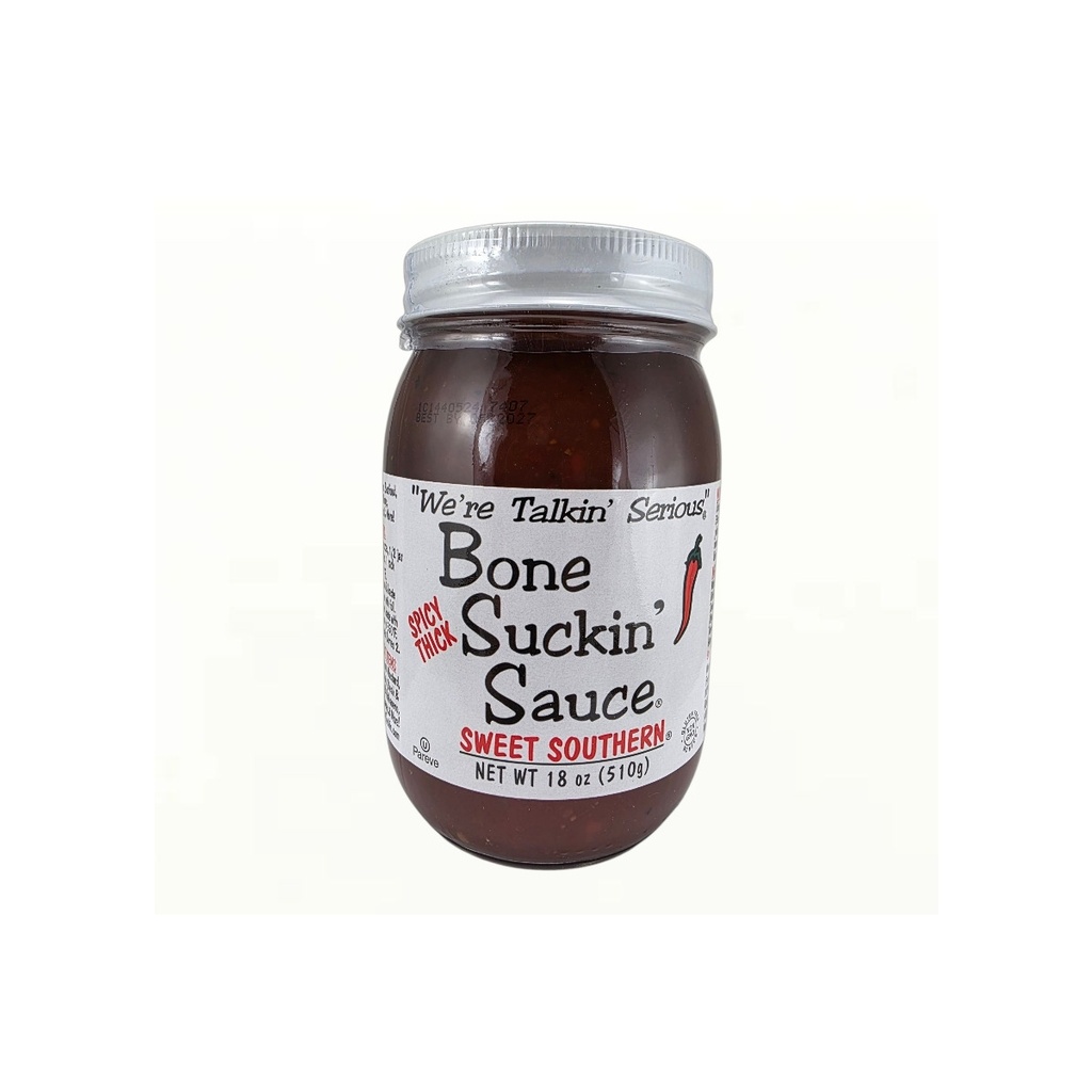 Bone Suckin' Sweet Southern Hot Thicker Style Barbecue Sauce