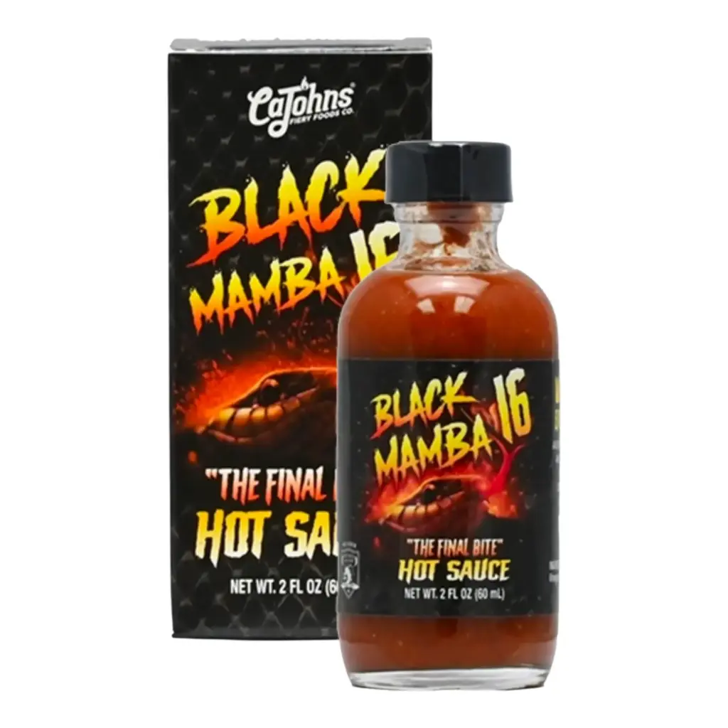 CaJohns Black Mamba 16 "The Final Bite" Hot Sauce